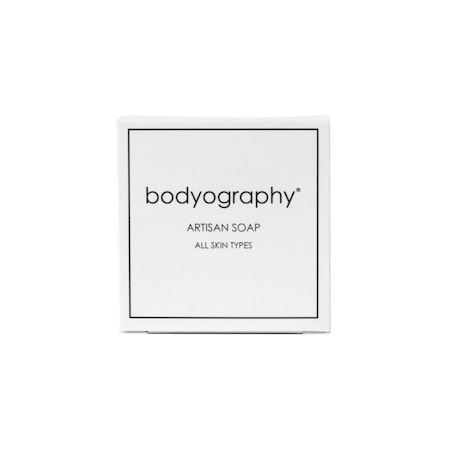 Bodyography Blanc Artisan Soap, 30gm, Square Bar, Boxed, PK 300 HA-BDW-005